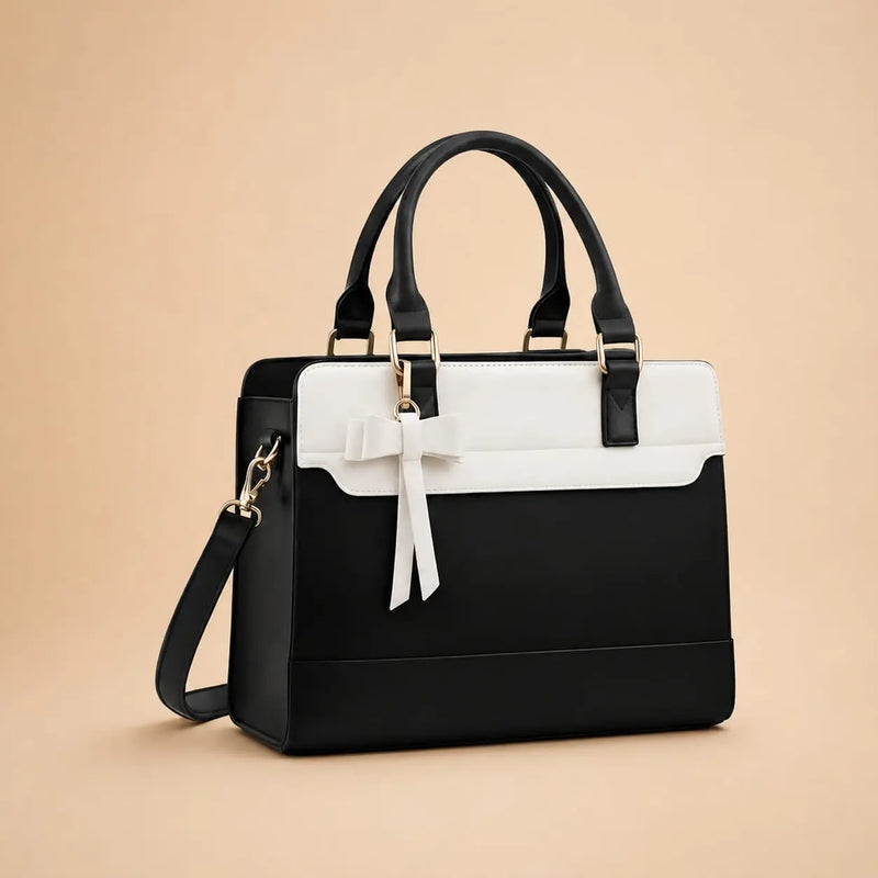 Black & White Nautical Shoulder Bag