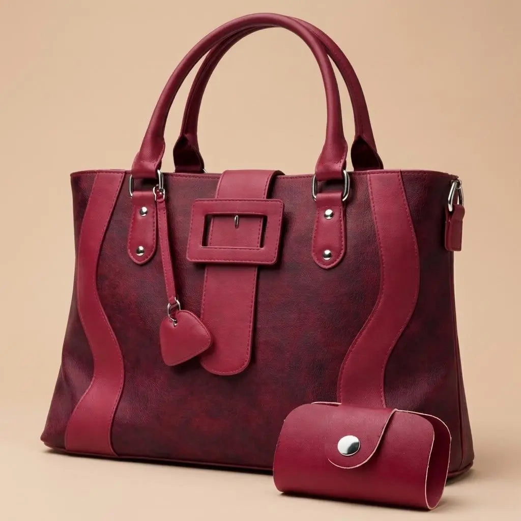 Royal Maroon Duo Carry Bag