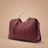 Lovix Maroon Royal Classic Satchel