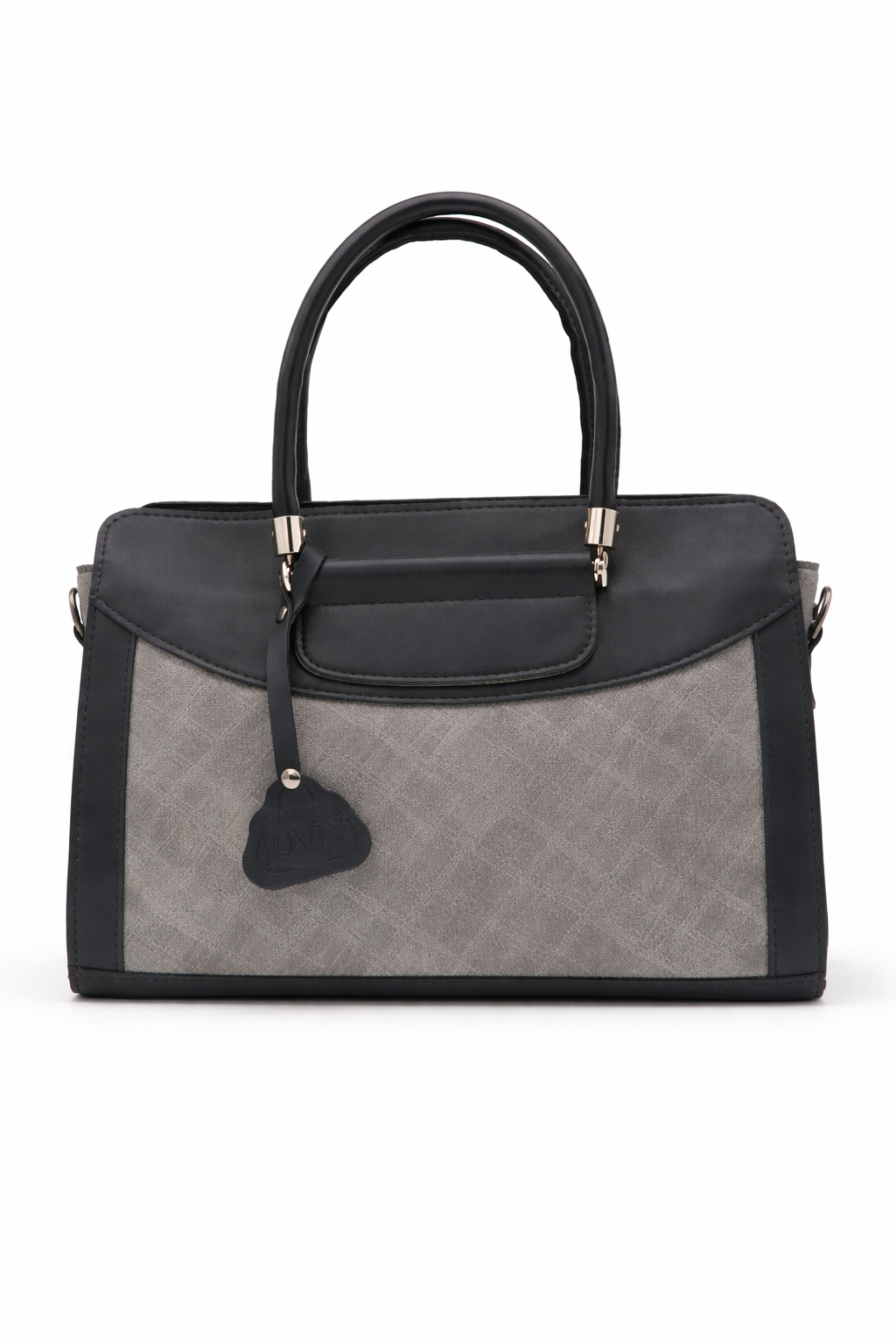 Elegant Navy structure shoulder Bag