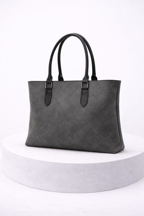 Black structure shoulder Bag