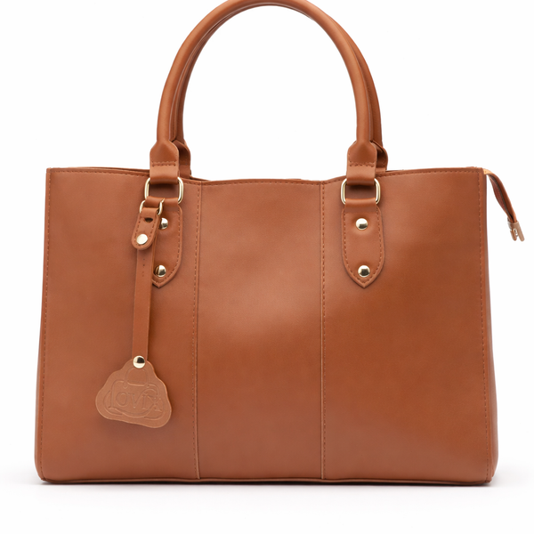 Brown Vintage Luxe Handbag