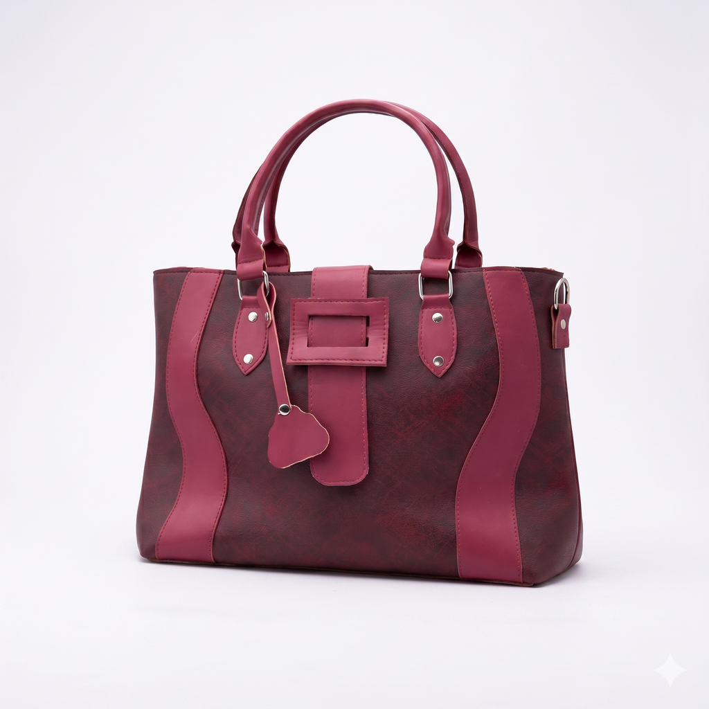 Royal Mehroon Duo Carry Bag