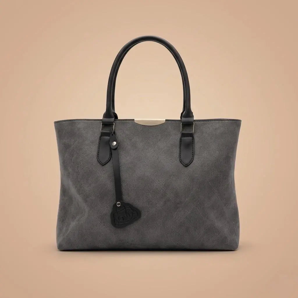 Black Structure Shoulder Bag