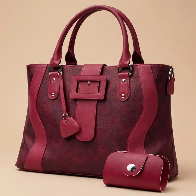 Royal Maroon Duo Carry Bag