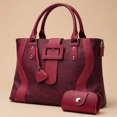 Royal Maroon Duo Carry Bag