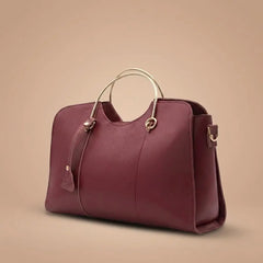 Lovix Maroon Royal Classic Satchel