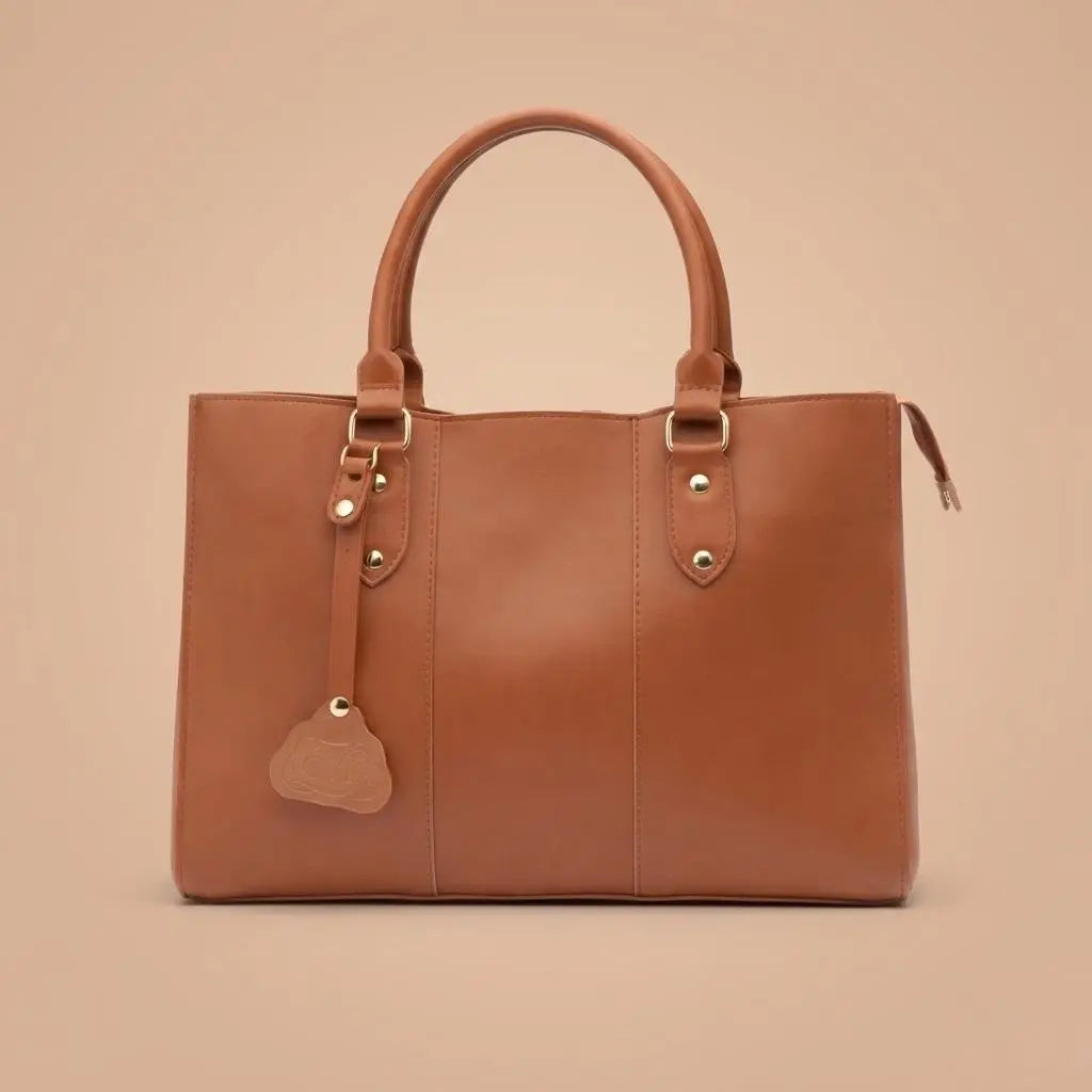Brown Vintage Luxe Handbag