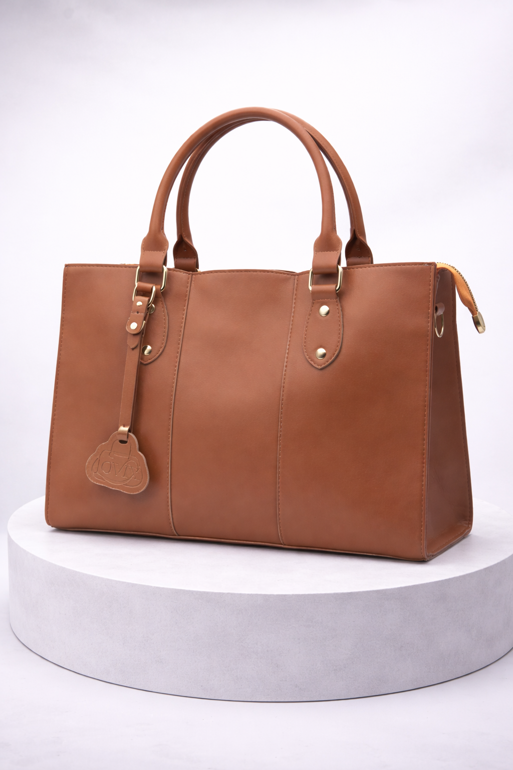 Brown Vintage Luxe Handbag