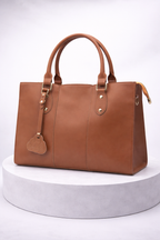 Brown Vintage Luxe Handbag