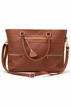 Brown Leather Tote Bag