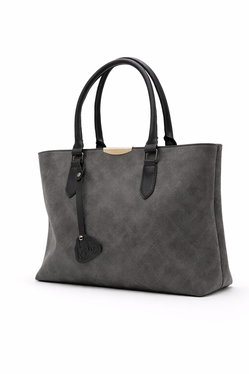 Black structure shoulder Bag