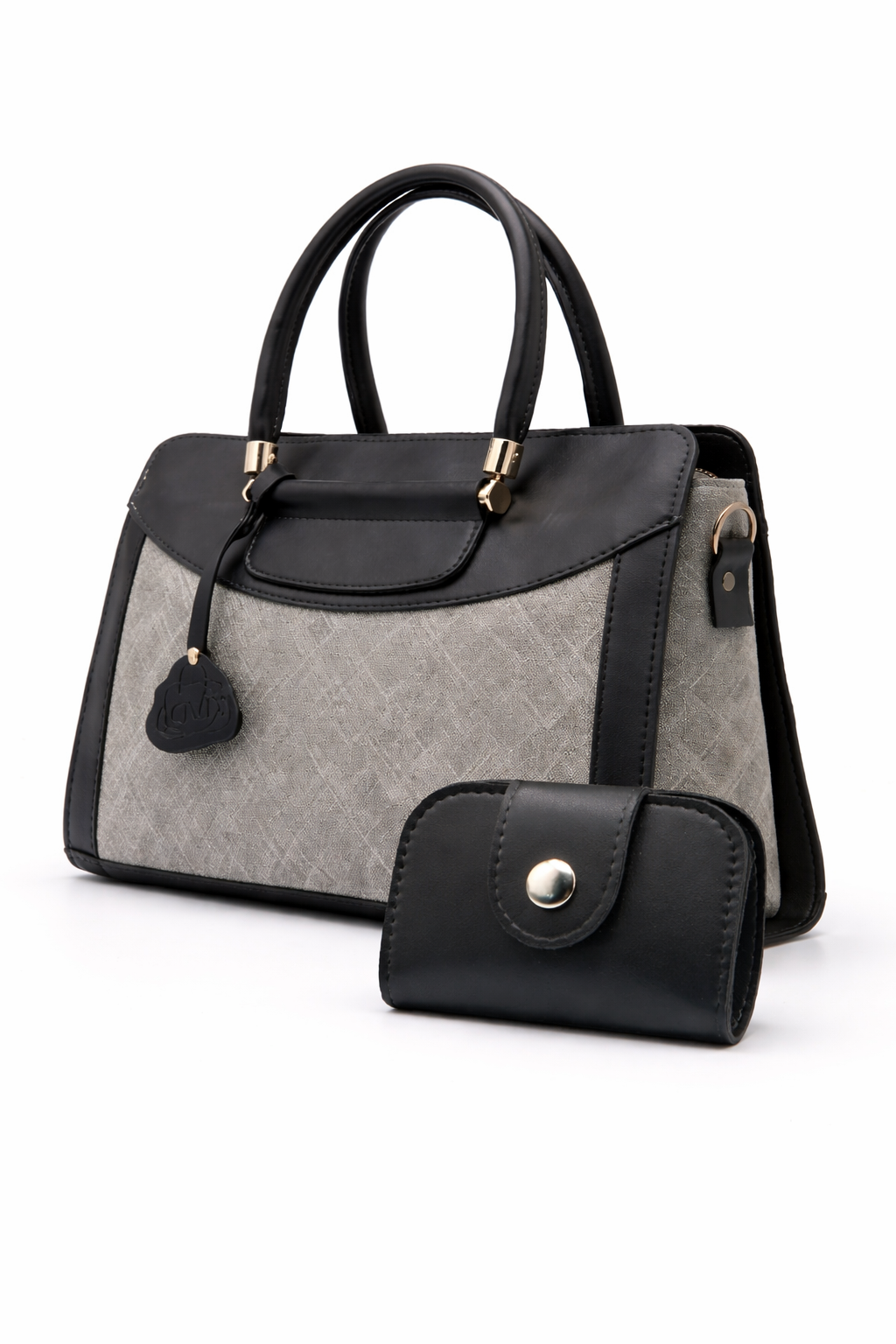 Elegant Navy structure shoulder Bag